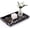 Black, variant on Marble Bathroom Tray for Countertop & Home Decor, Natural Decorative Marble Tray for Jewelry & Perfume Organizer, Luxury Stone Vanity Trays for Dresser, Kitchen Counter, 12" x 8", Green