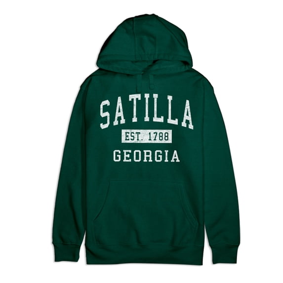 Satilla Georgia Classic Established Premium Cotton Hoodie