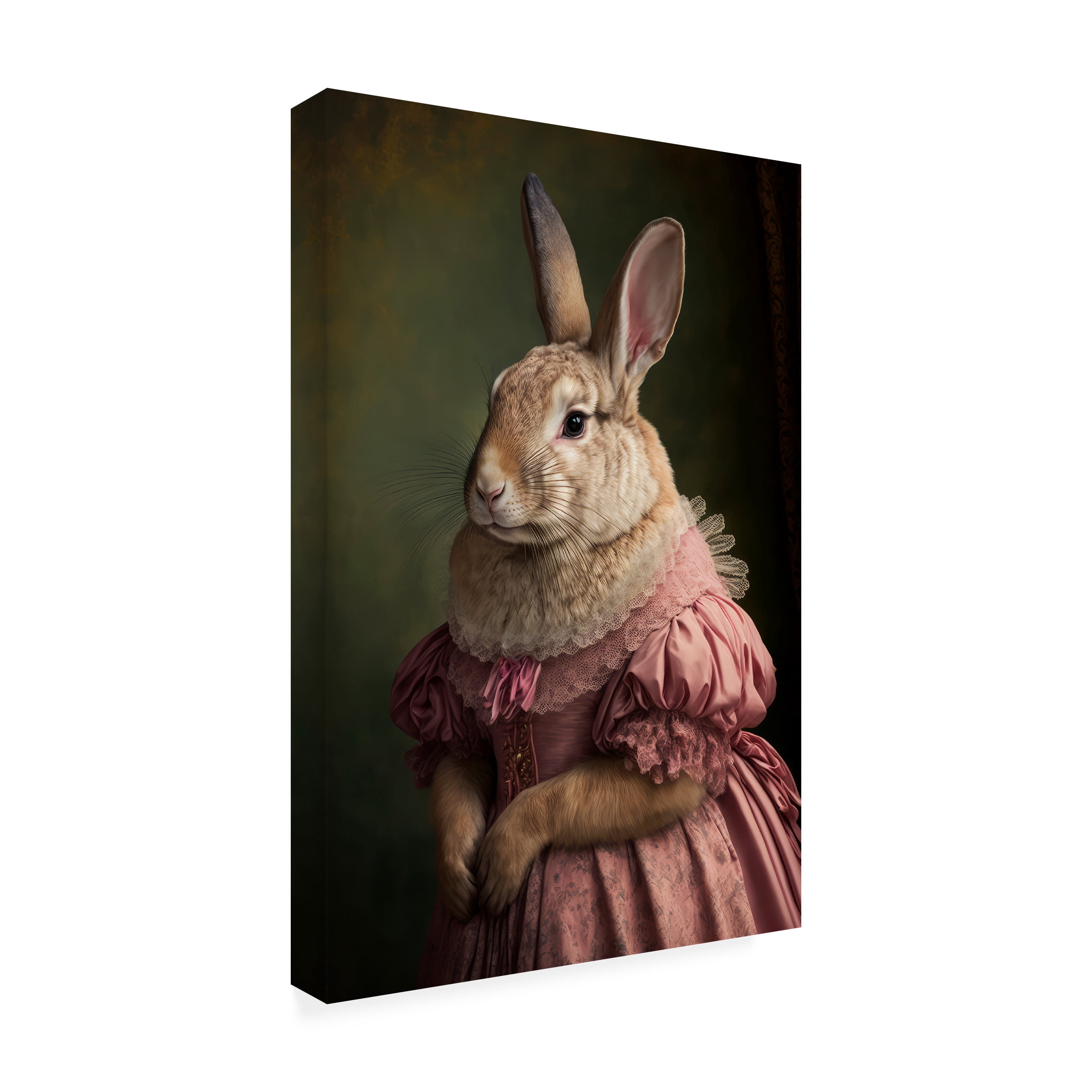 Treechild 'Mrs Bunny`s Daughter' Canvas Art