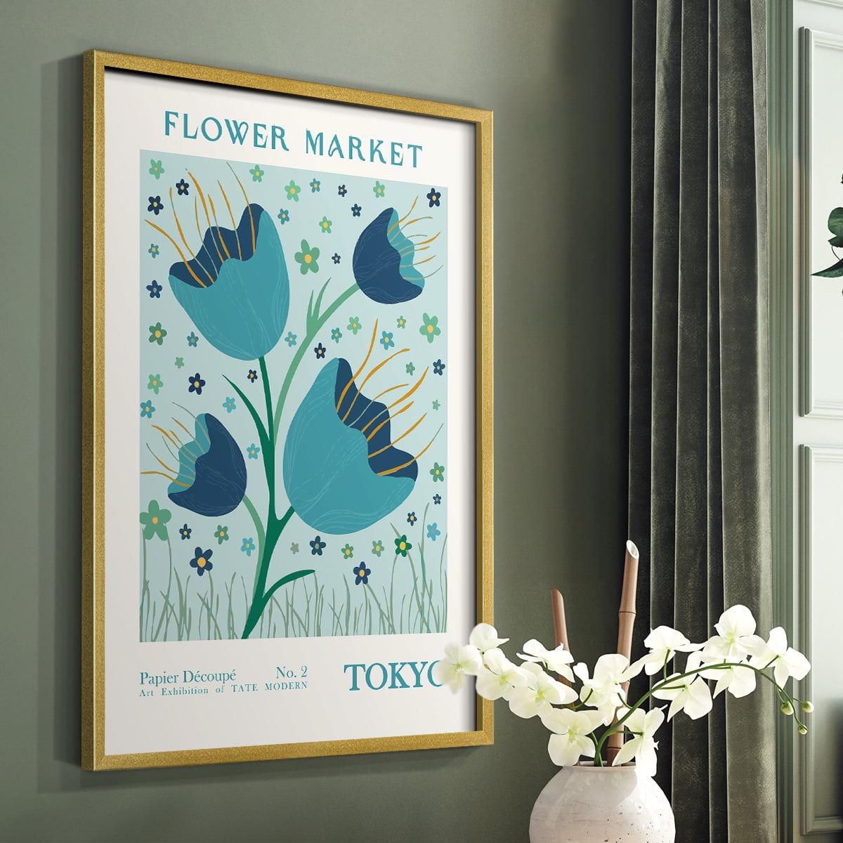 Matisse V Framed Print - Solid Wood