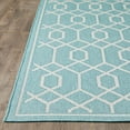 thumbnail image 4 of Loomaknoti Breyleigh Chendler 4' x 6' Green Trellis Indoor/Outdoor Area Rug, 4 of 7