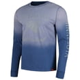thumbnail image 2 of Unisex Sportiqe Navy Minnesota Timberwolves Mohave Sun-Dipped Long Sleeve T-Shirt, 2 of 3