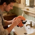 thumbnail image 6 of Ynsdnzl Sheep Hand Towel For Kitchen & Bathroom, Cute Animal-Shaped Chenille Towel, Absorbent Hanging Towel With Loop For Home Decor, 19X17Cm, 6 of 6