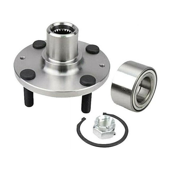 Front Wheel Bearing Hub Assembly - Compatible with 2003 - 2010 Pontiac Vibe 1.8L 4-Cylinder 2004 2005 2006 2007 2008 2009