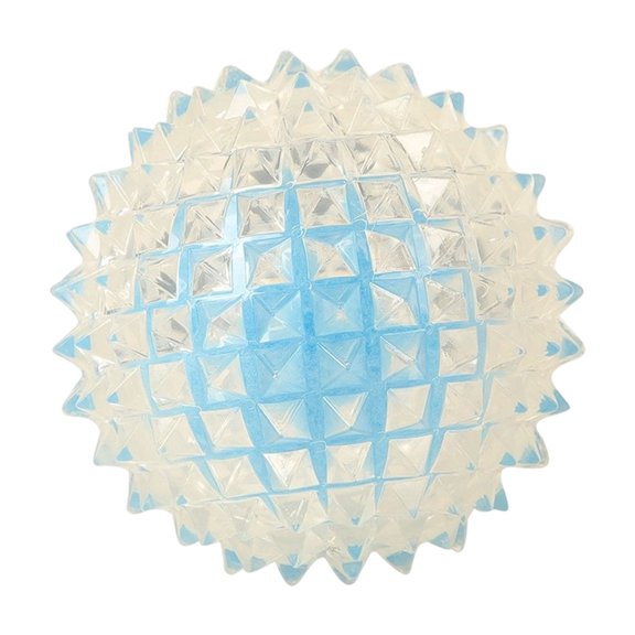 Glowing Pet Toy Ball For Dogs, -Resistant Elastic Ball, In-Stock Toy Ball For Medium And Large Dogs,Pet Toys for Self Play,Gifts for Pets and Pet Lovers(Blue)