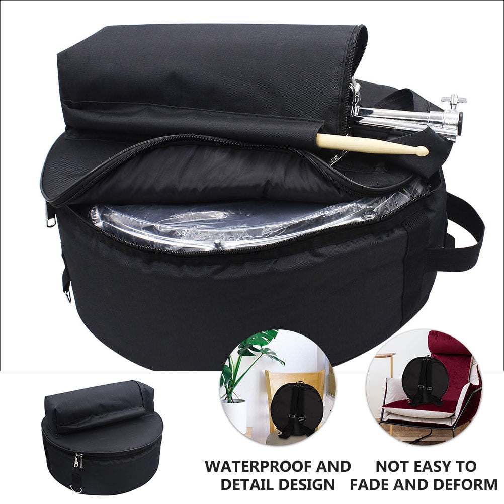 RENACLIPY Black Musical Instrument Storage Bag, Carrying Case, 1 Piece