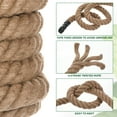 thumbnail image 4 of Jute Rope 2 Inchx50 Feet Natural Jute String Twine Twisted Manila Rope Burlap Rope, 4 of 7