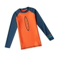 thumbnail image 3 of Kids Surf Beach Sunsuit Swim  de manga larga shamjiam Top de traje de baño de manga larga, 3 of 9