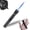 Black, variant on Torch Lighter - Windproof Jet Flame Refillable Butane Lighter with Adjustable Flame, Lightsaber Design, Visible Window, for Kitchen, Outdoor(Gas Not Include)