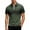 A247-Green, variant on Kalauyu Zip Up Golf Shirts for Men Turn Down Collar Short Sleeve Shirts Gradient Print Top Lightweight Quick Dry Summer Tops