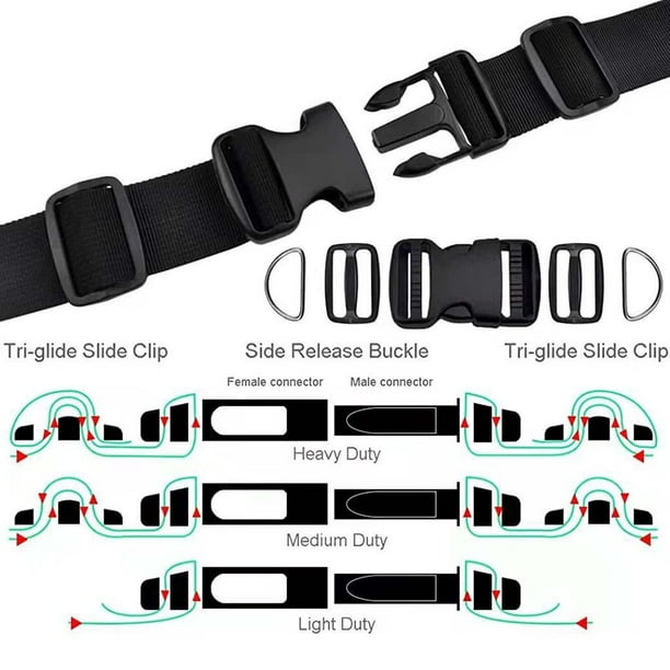 Nylon 2024 strap connectors