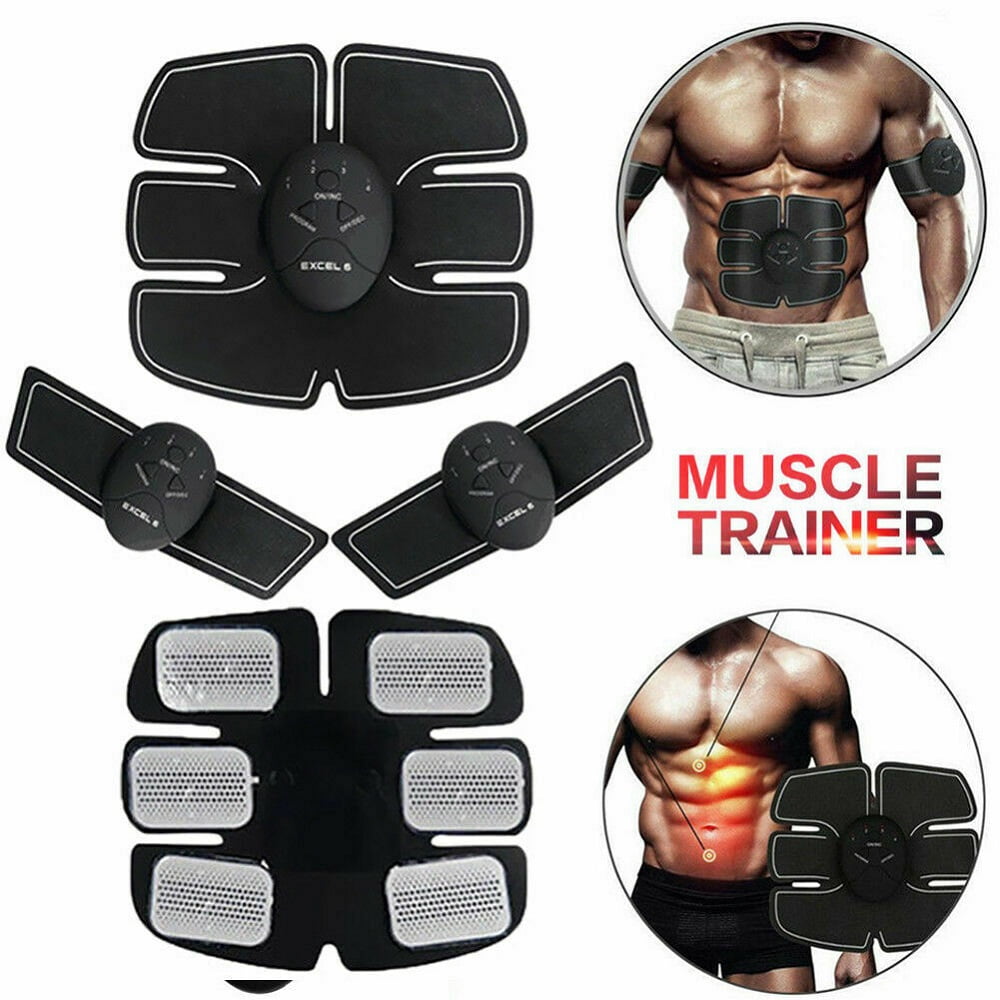 Details about   Electric Muscle Toner EMS Machine Wireless Toning Belt 6 Six Pack Abs Fat Burner 