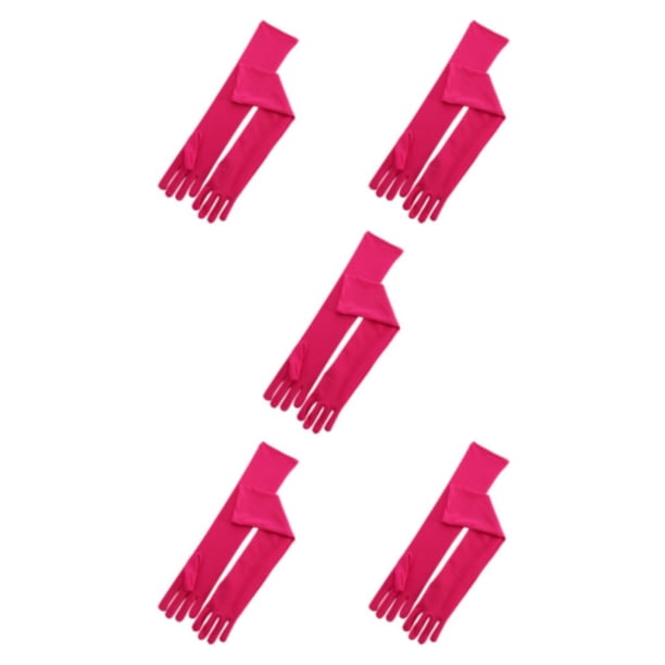 Guantes de etiqueta Jumpingount 2 uds largo protector solar cálido elástico para mujeres Festival de otoño