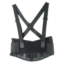 Condor Back Support w/Stay,Black,Polyester,M 5T540
