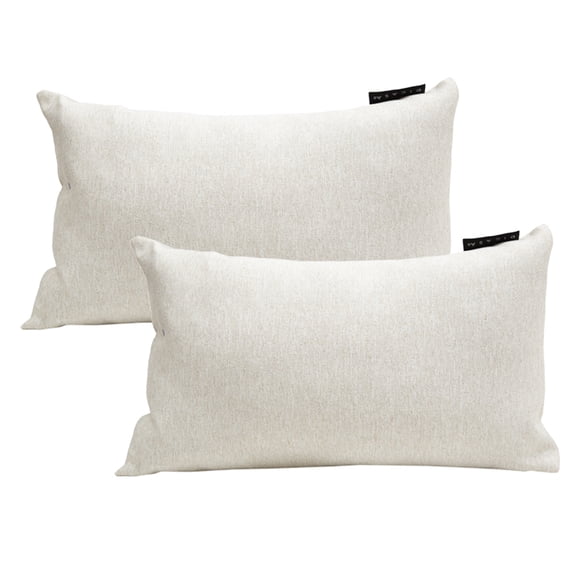 Cojín Decorativo Rectangular (Set de 2) Beige Dicasa Dolum Delta