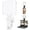 White, variant on XiHAMA Rechargeable Selfie Light, Clip Fill Light for Phone Laptop Tablet Portable Light for Video Conference Live Streaming Zoom Call Makeup Picture (Black)