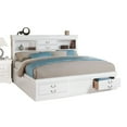 thumbnail image 2 of Acme Louis Philippe III Eastern King Bed w/Storage White, 2 of 3