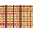 thumbnail image 1 of Ahgly Company Tapis Rectangulaire Lavable en Machine Rouge Pamplemousse Transitionnel, 8 Pieds x 10 Pieds, 1 of 7