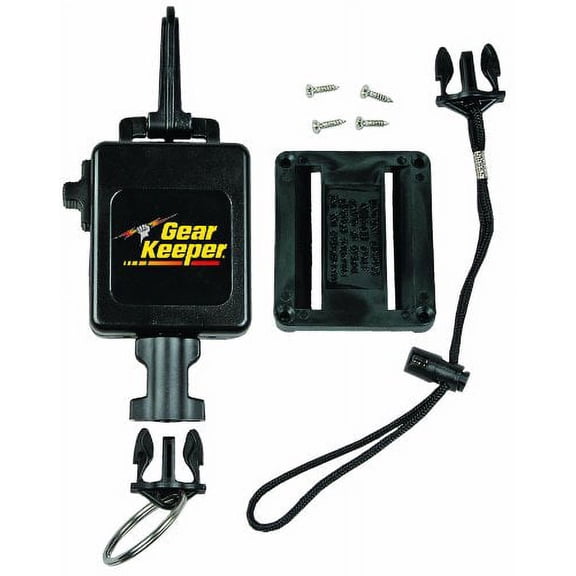 Aqua Gear Keeper Deluxe Snap Clip Locking Retractor