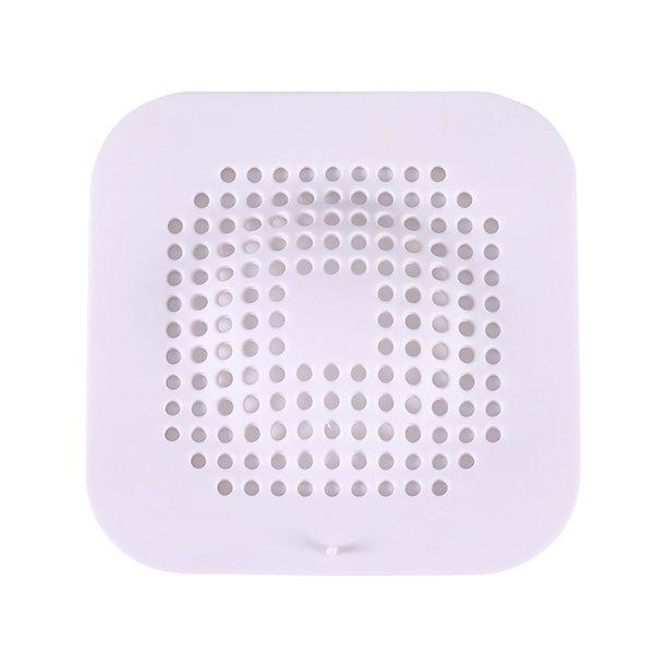 Filtro de suelo Filtro de pelo alcantarillado de baño fregadero de cocina redondo evita el bloqueo de la cubierta del suelo TPR