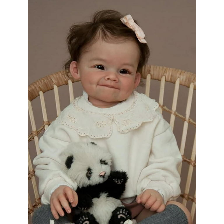 50/60CM Two Options Reborn Baby Doll Toddler Real Soft Touch