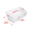 thumbnail image 2 of Kojem Refrigerator Door Shelf for Samsung Refrigerator Replacement for DA97-08406A AP4578480 2051375 PS4175803 EAP4175803 Right Door Bin Assembly Guard Plastic Clear White, 2 of 12