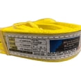 thumbnail image 3 of Monument Industrial Supply 2" X 8' Eye & Eye Polyester Web Sling, Pulling Strap, Double Ply, USA Sling, 3 of 3