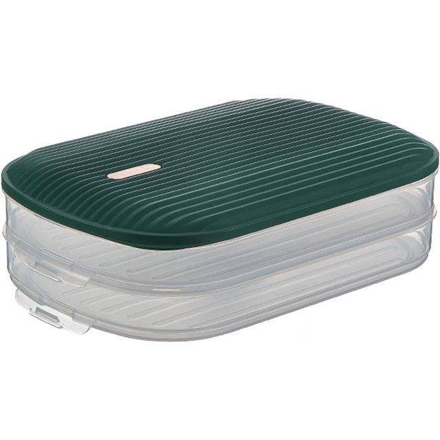 HUGFEGWE Boîte à Raviolis 3 Couches 4 Couches Conteneur de Stockage Alimentaire Conteneur de Stockage d'Œufs CJB91-58365