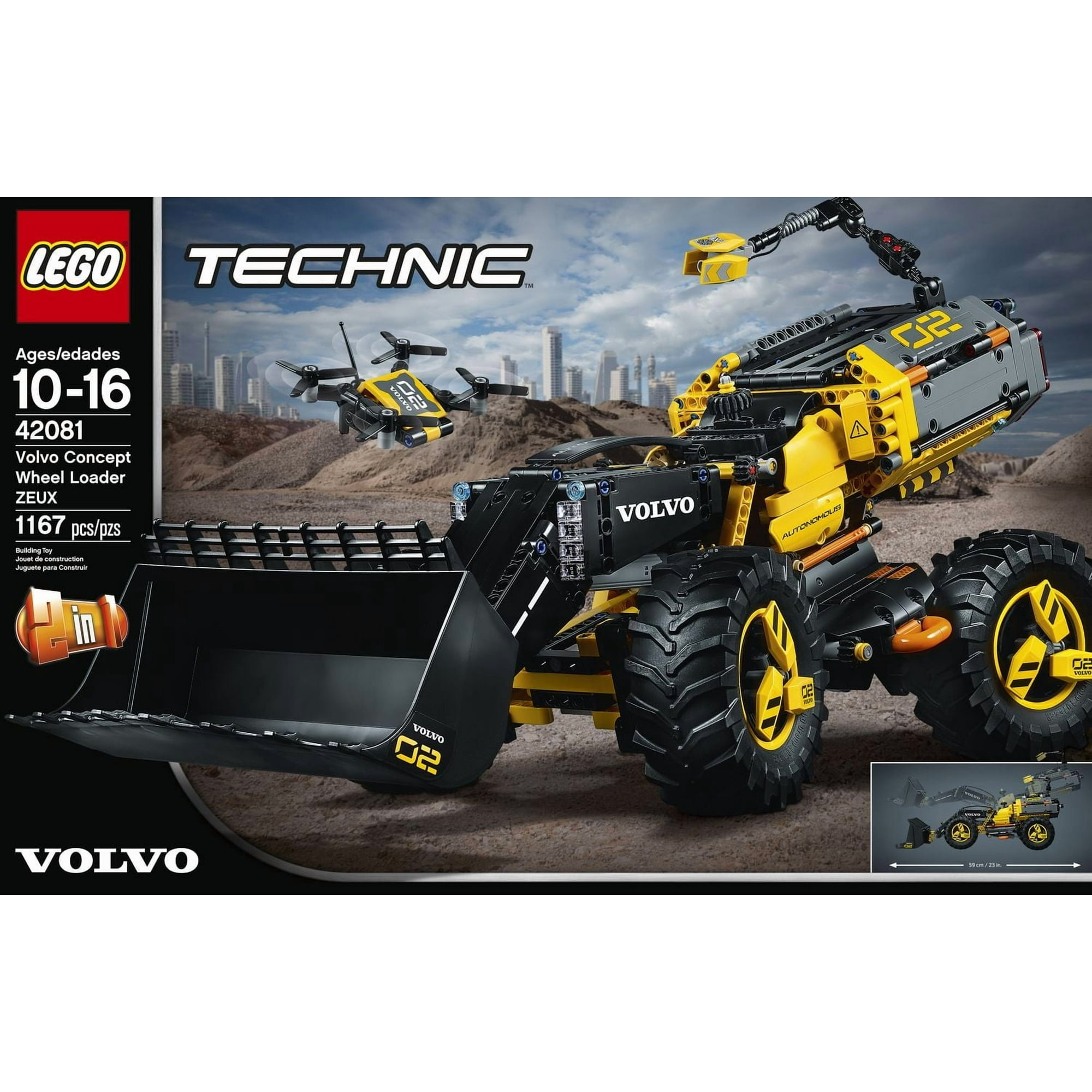 LEGO Technic Volvo Concept Wheel Loader ZEUX 42081 Building Kit