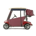 thumbnail image 1 of Club Car DS Golf Cart PRO-TOURING Sunbrella Track Enclosure - Burgundy, 1 of 1