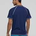 thumbnail image 5 of Men's short-sleeved loose sunscreen clothes UPF50+outdoor sports sunscreen clothes Men's surfing clothes Swimming clothes, 5 of 5