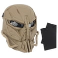 thumbnail image 2 of Toystoory Máscaras de caza de Paintball, cubierta facial, casco de motocicleta, protección para la cabeza, pieza facial de seguridad con Caza Color de barro, 2 of 6
