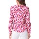 thumbnail image 3 of Blusa de manga larga con cuello de volantes para mujeres INSPIRE CHIC, Día de San Valentín, XS, rosa claro con puntos, 3 of 6