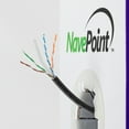 thumbnail image 4 of NavePoint CAT6 UTP Outdoor Direct Burial HDPE CCA Ethernet Cable 1000 Ft Black, 4 of 4