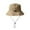 Khaki, variant on Water Proof Bucket Hat For Women Men Rain Hat UPF 50+ Wide Brim Boonie Sun Hat Foldable Summer Floppy Beach Fishing Hat