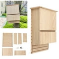 thumbnail image 1 of Bat , Bat House Durable Weatherproof  For Garden, 1 of 8