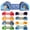 colorful, variant on NOVELAR Small Animal Hideout, 20x7x6 in Cotton Hamster House with Tunnel, Breathable Year-Round Warm Bedding, Cozy Burrow for Pet Cages