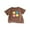 A, variant on Toddler Baby Boys Girls Casual T Shirt Summer Face and Letters Print Short Sleeve Crewneck Tees Tops(White,4-5 Years)