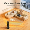 Taotronics Space Heater 1500w Manual TaoTronics Space Heater, 22" 1500W Portable Electric Heater, Fast Quiet