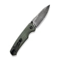 thumbnail image 2 of Civivi Knives Altus Button Lock C20076-DS1 Damascus Steel Green Micarta  Cuchillo, 2 of 4