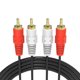 thumbnail image 3 of Cable Audio RCA TFixol Negro 1.5m, 3 of 8
