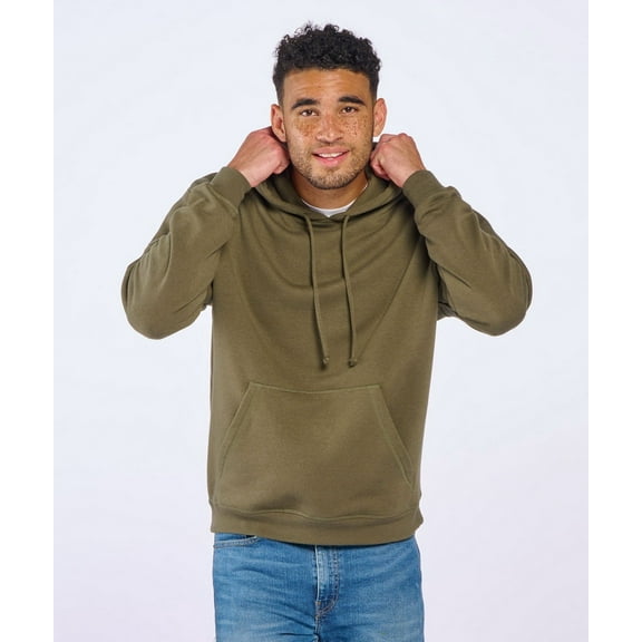 Boxercraft BM5302 Men's Fleece Hoodie-Olive-XL