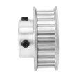 thumbnail image 4 of Uxcell 24 Teeth 8mm Bore 5.08mm Timing Belt Pulley for 10mm Belt, 4 of 5