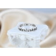 thumbnail image 5 of Trendy Greek Key or Meander Band Sterling Silver Ring-10, 5 of 7