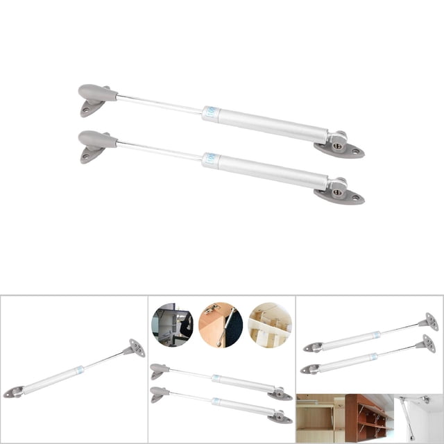 100N 2PCS Cabinet Flap Up Door Gas Spring Strut Pneumatic Lift Support Rod with Copper Piston for Furniture