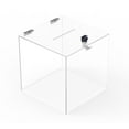 thumbnail image 2 of FixtureDisplays® Locking Donation Box - Large 20033, 2 of 5