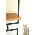 thumbnail image 4 of Kalalou Iron and Wood Wall Unit With 4 Shelves, 4 of 4