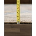 thumbnail image 5 of Pasargad Home Oushak 12' x 15' Hand-Knotted Wool Beige/Ivory Rug - All Ages, Indoors, 5 of 6