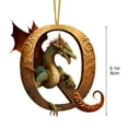 thumbnail image 3 of onlyliua ¡ Liquidación de Ofertas de Hoy! Adorno Navideño In Letras Del Alfabeto y Dragones Colgante In Letras Del Alfabeto y Dragones Adorno Navideño In Letras Del Alfabeto y Dragones, 3 of 5