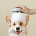 thumbnail image 3 of ACDANC 2Pcs Cat Brush Anti-Static Cat Brush for Shedding Rounded Stainless Steel Teeth Cat Grooming Supplies,Yellow, 3 of 4